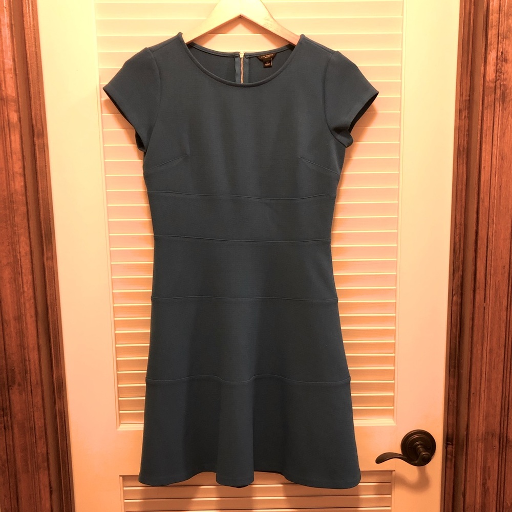 Ann Taylor Petite Tailored Midi Dress